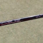 A look at Rickie Fowler's fairway wood shaft, which measures 42 inches with 0.5 inches of tipping.