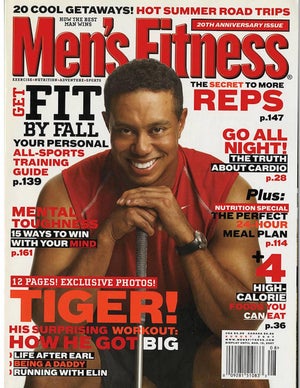 tiger woods mens fitness