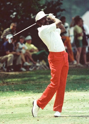 calvin peete at the 1980 masters