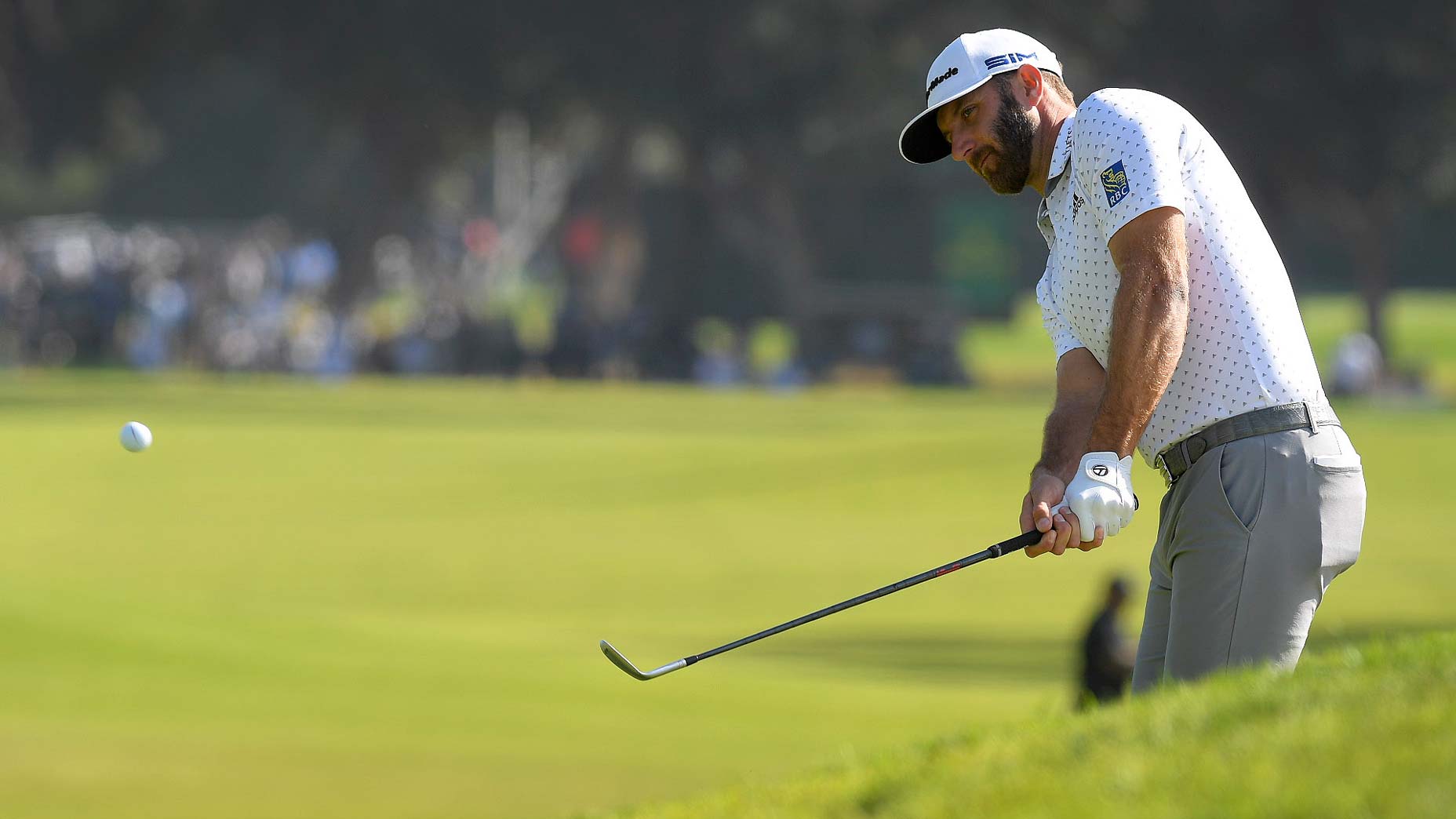 Try Dustin Johnson's drill for more consistent contact around the greens