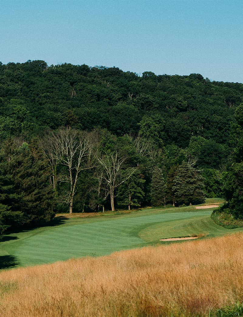 Galen Hall A 25 greens fee for a course with America's first island green