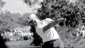 Jack Nicklaus at the 1960 U.S. Open.