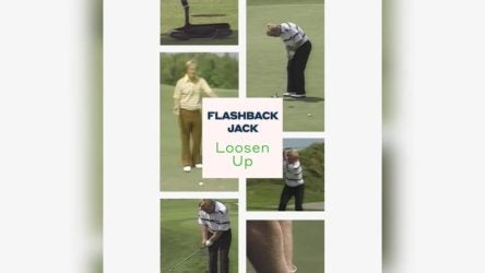 Jack Nicklaus gives golf tip