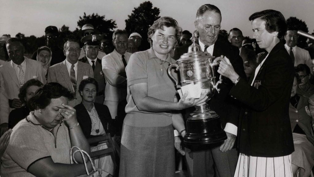 jackie pung distraught atfer 1957 us women's open