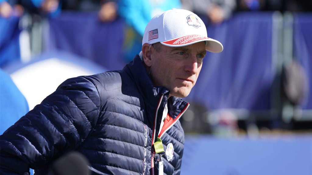 Jim Furyk was the 2018 U.S. Ryder Cup captain.