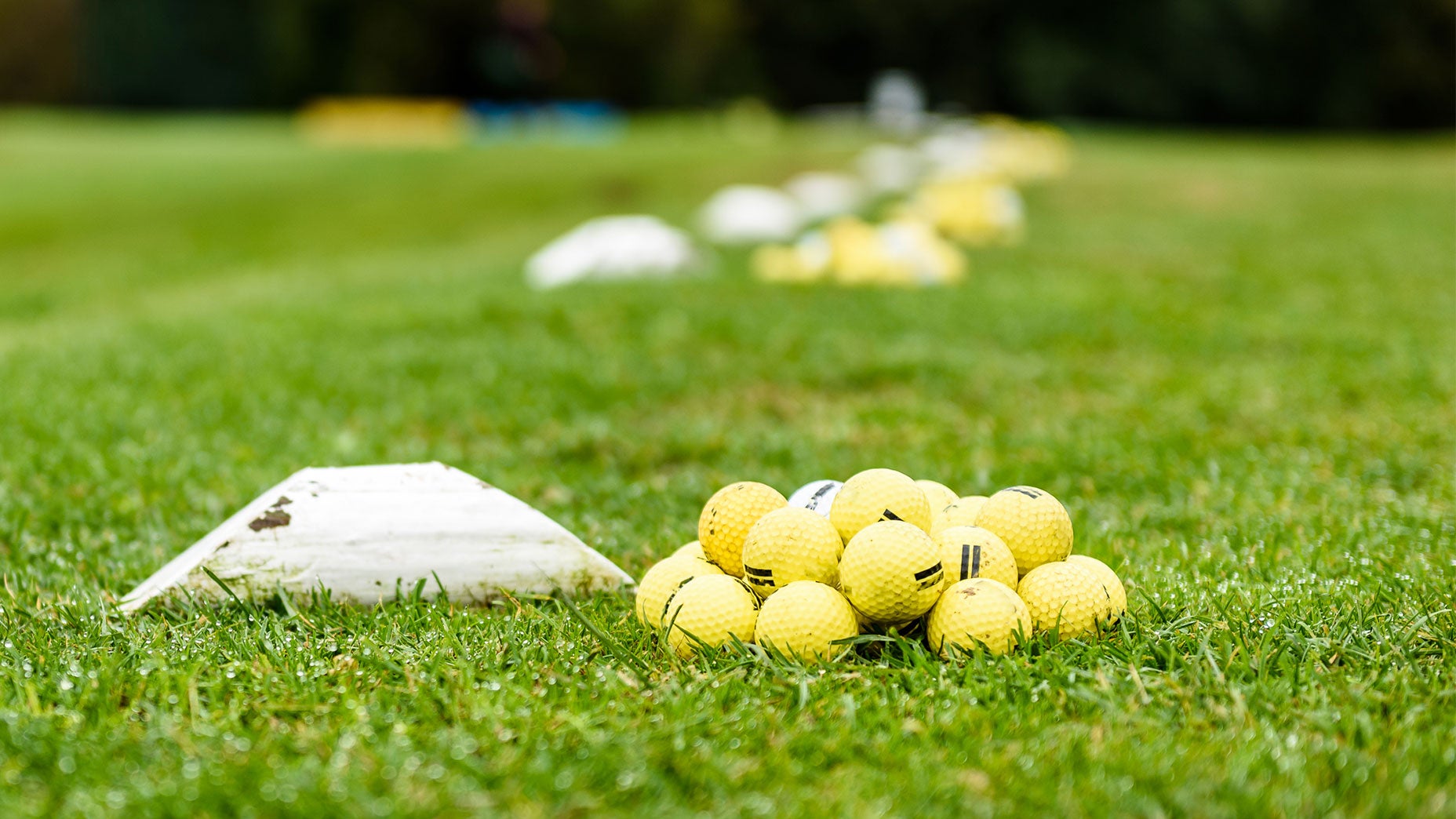 Bucket range balls