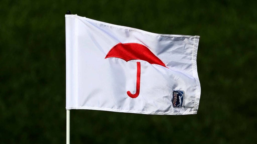 Travelers Championship golf flag