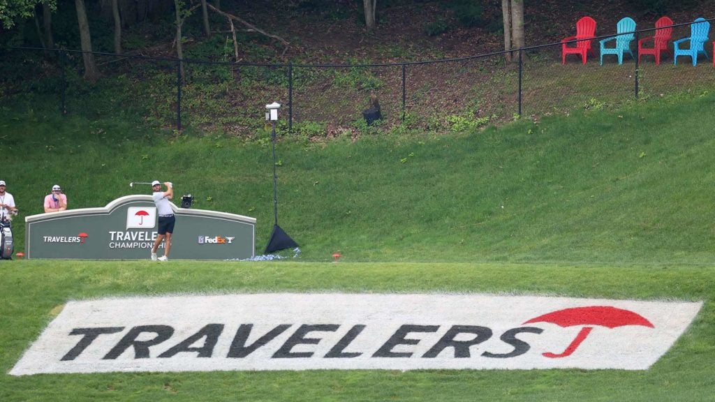 travelers championship sign