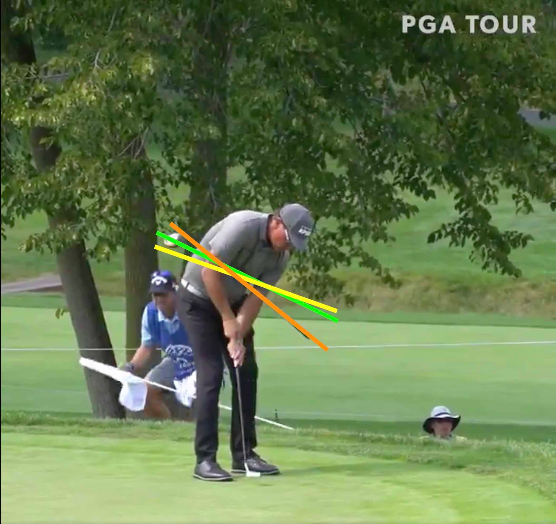 The eye-catching drill Phil Mickelson was spotted using ...