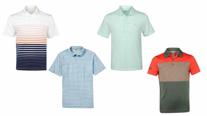 Check out these 10 perfect striped polos for summer rounds