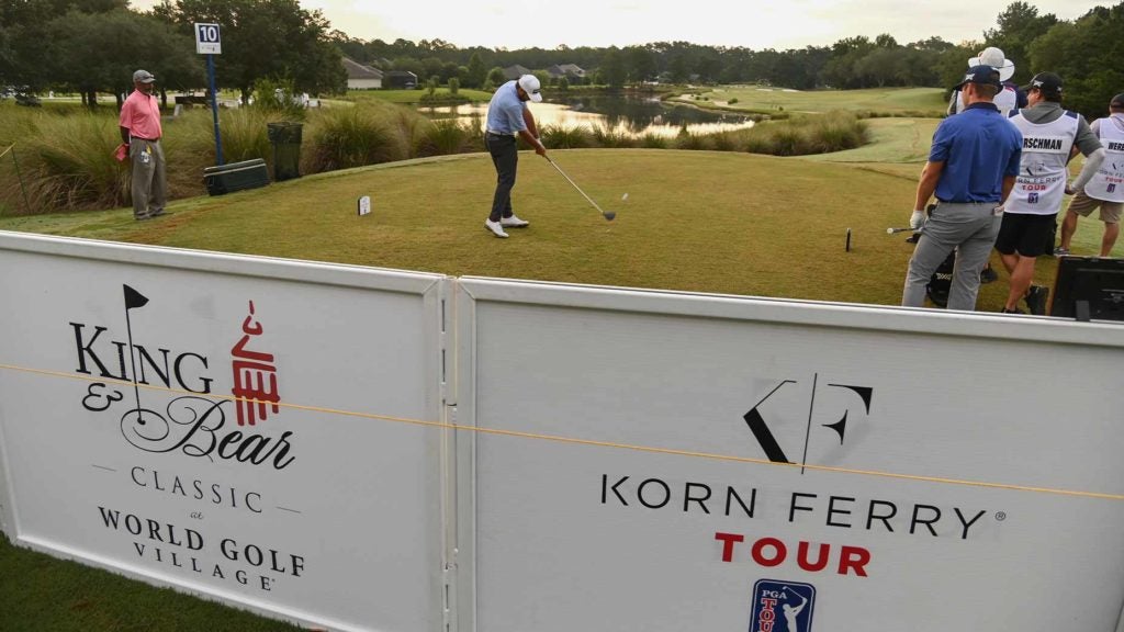 players tee off korn ferry tour