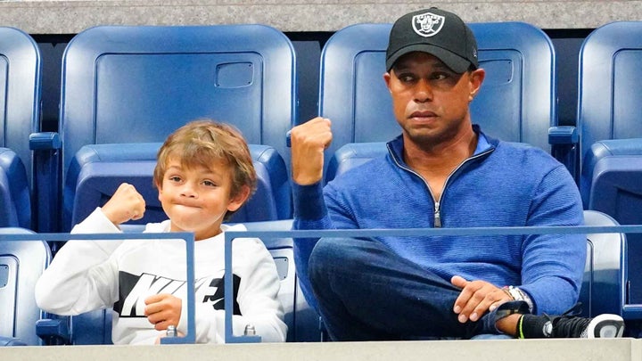 Tiger Woods reveals the part of his son's golf game that makes him jealous