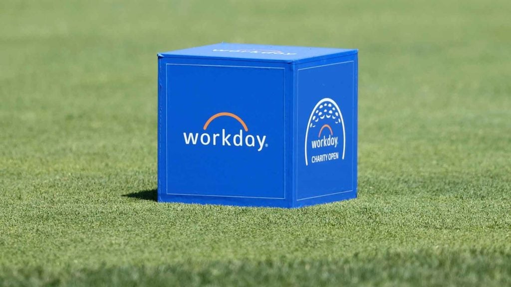 WorkDay Charity Open tee marker