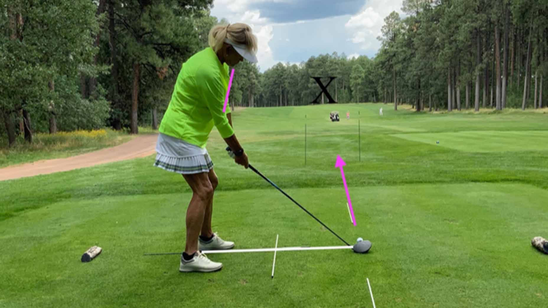 Women's golf tips: How to nail your aim and alignment before every shot