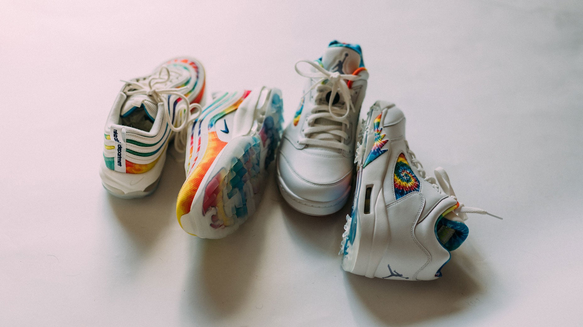Nike's groovy new golf shoe collection celebrates peace and love