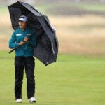 Lydia Ko tackled the weather on