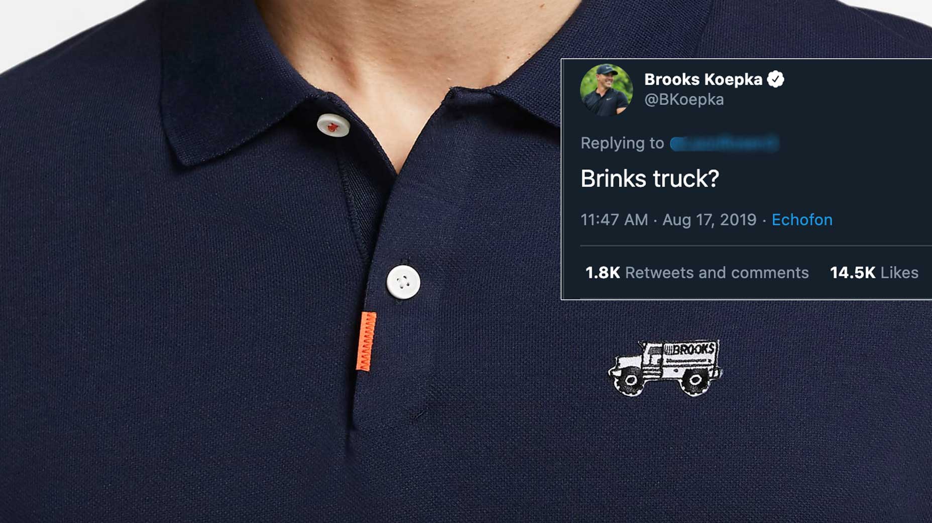 Brooks Koepka Twitter troll