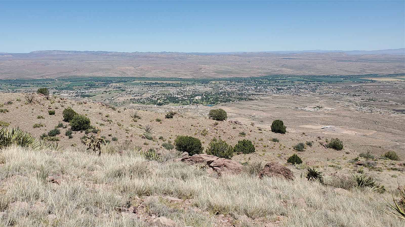 Socorro Peak is home to the world's most grueling golf hole