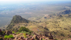 Socorro Peak in New Mexico.