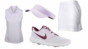 women's golf outfit