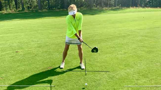 Women's golf tips: How to nail your aim and alignment before every shot