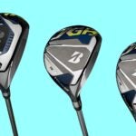 Bridgestone's Tour B JGR driver, fairway wood and hybrid.