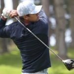 Pro golfer Brooks Koepka hits driveBrooks Koepka uses a TaylorMade M5 driver. But he won't mention it by name.