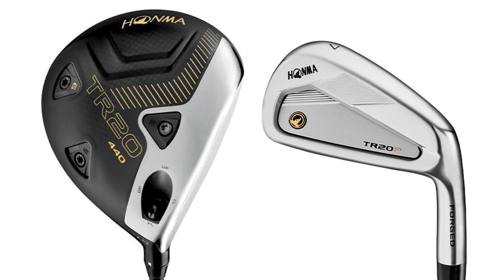 Honma's TR20 440 driver and TR20 p irons