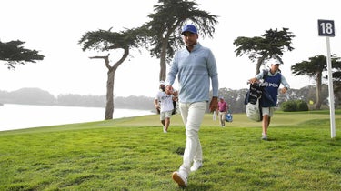 Jason Day walks at the PGA Championship