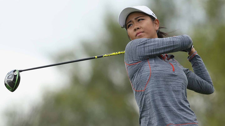 Collin Morikawa's girlfriend Katherine Zhu is a great golfer in her own ...