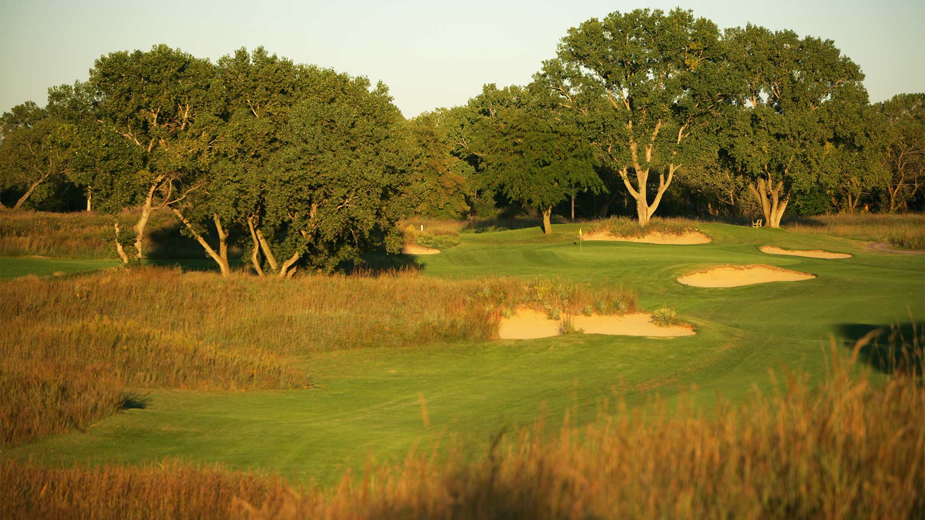 The 6th hole at Prairie Dunes.