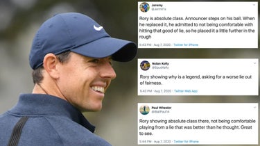 Rory McIlroy at the 2020 PGA.
