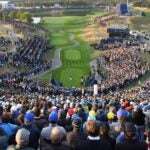 first tee at the ryder cup