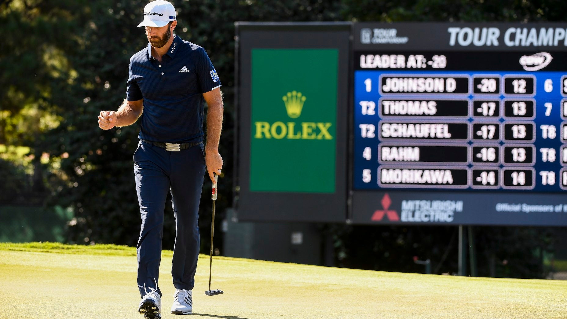 dustin johnson rolex