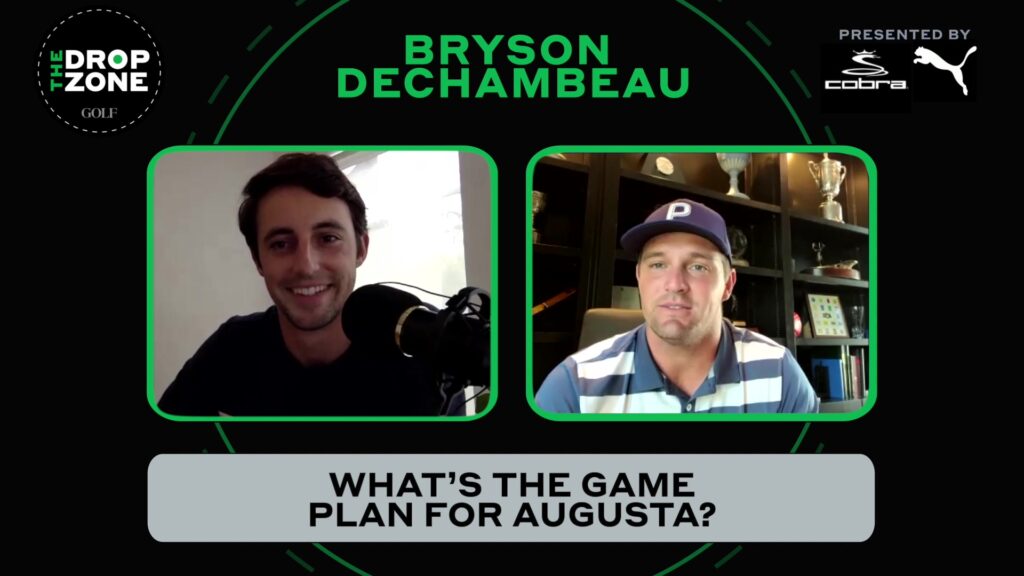 What does Bryson DeChambeau think when people say he's 'breaking golf'?