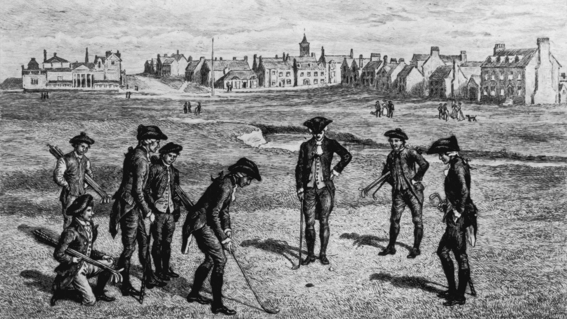 Who invented golf, and how did it become so popular?