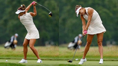 Lexi's swing is a great example for why squats are great for golfers.