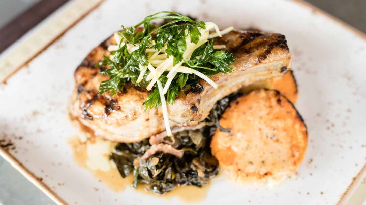 How to make perfect pork chops, according to a golf-club chef