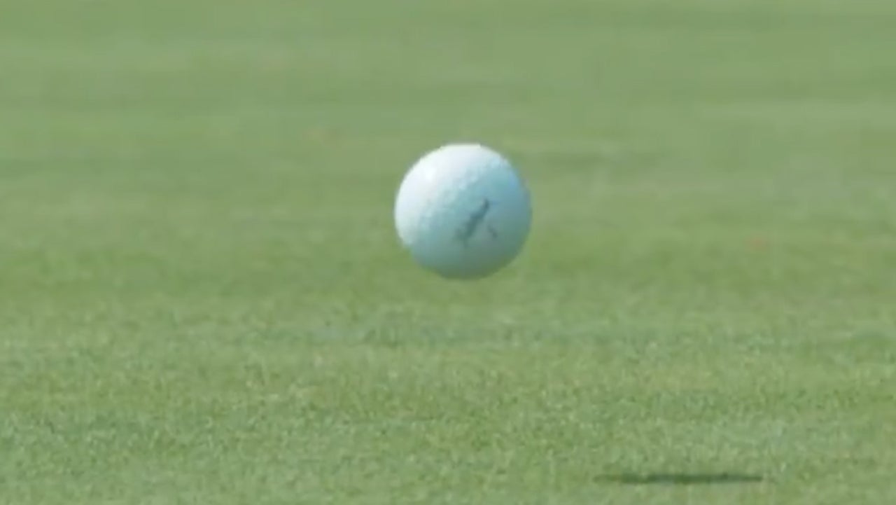 Titleist’s slowmotion video of a backspinning golf ball is very mesmerizing