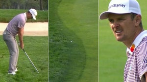 Justin Rose at Winged Foot on Thursday.
