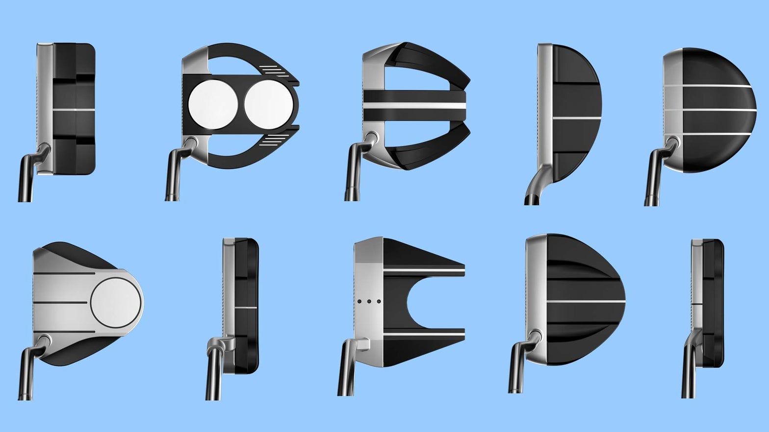 Odyssey Stroke Lab putters feature gamechanging shaft technology