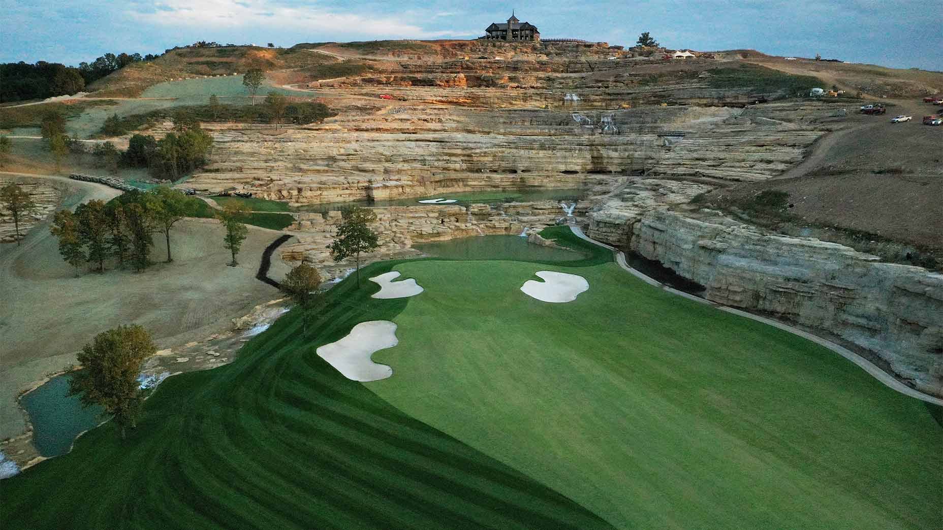 Tiger Woods' new course Payne's Valley has insane par3 19th bonus hole