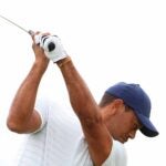 tiger woods swings iron