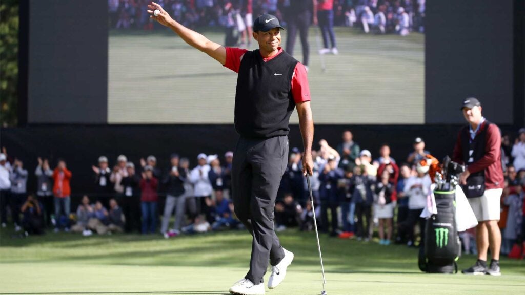 Tiger Woods wins the Zozo Championship.