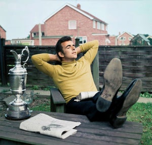Tony Jacklin at the 1969 Open Championship.