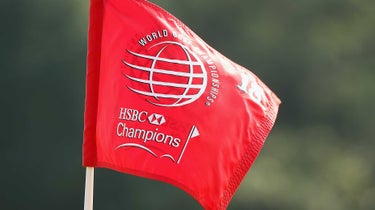 Flag at WGC-HSBC Champions golf tournament