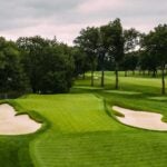 Winged Foot 15th hole.