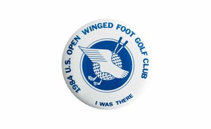 Winged Foot button