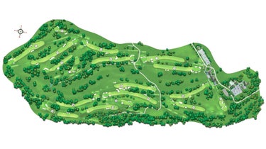 Winged Foot course map