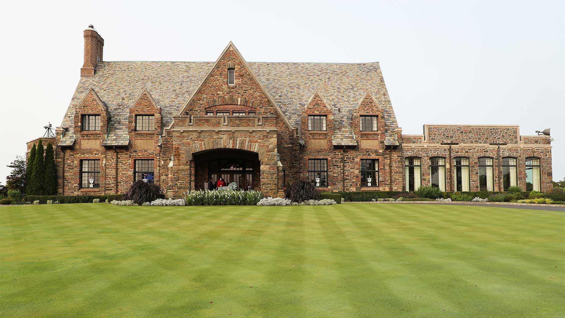 Winged Foot's clubhouse.